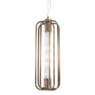 Wilma Bronze & Glass Single Pendant Light by RV Astley