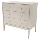 Bayeux Ceramic Grey Chest of Drawers by RV Astley