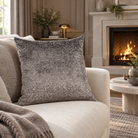 Bingham Velvet Cushion 43cm - Silver Malini