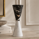 Bond Black & White Marble Candle Holder Liang & Eimil