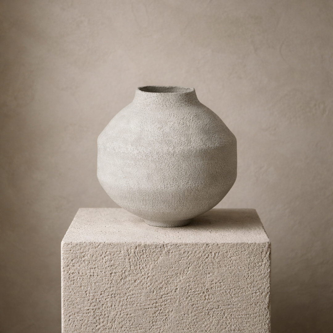 Buddha Ceramic Pot by Tommy Franks