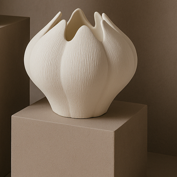 Celeste II Ceramic Pot by Tommy Franks