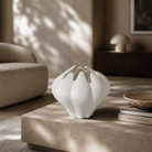 Celeste II White Textured Ceramic Pot Tommy Franks