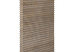 Wickham Wood Console Table - Ribbed Oak by D.I. Designs