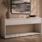 Costine White Console Table by Tommy Franks