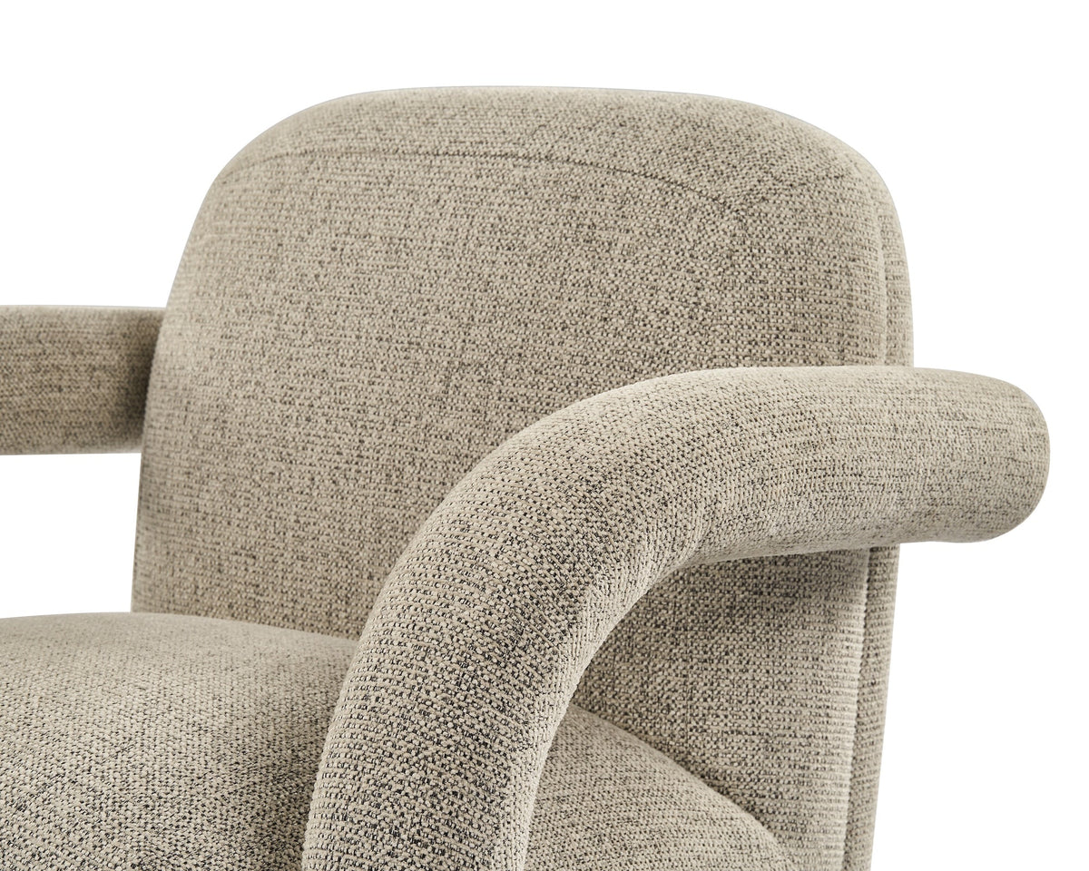 Orsay Occasional Chair (Crib 5) - Colmer Silver Grain Liang & Eimil