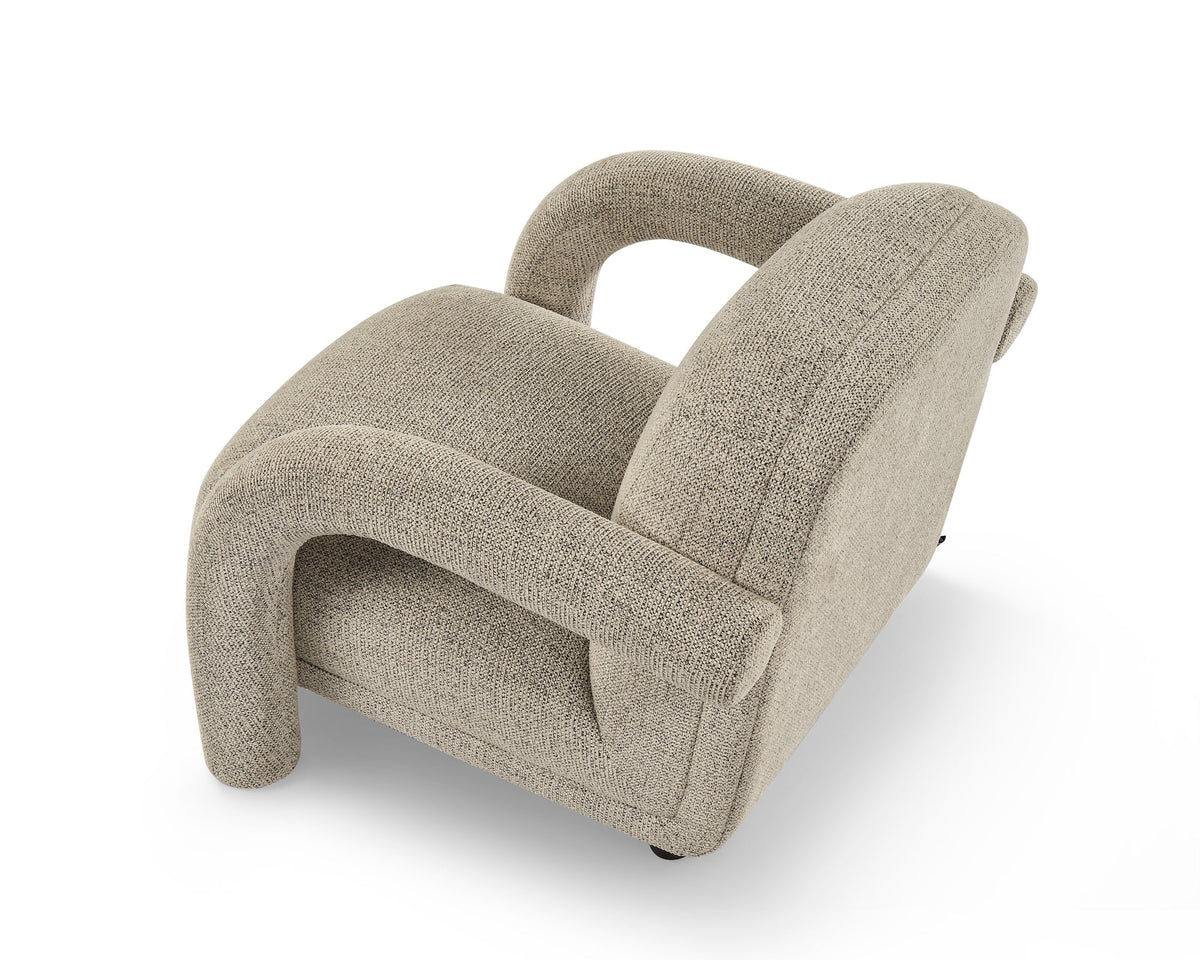 Orsay Occasional Chair (Crib 5) - Colmer Silver Grain Liang & Eimil