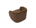 Alice Swivel Occasional Chair - Capela Fennel Seed | Matt Black Metal (Crib 5) by Liang & Eimil