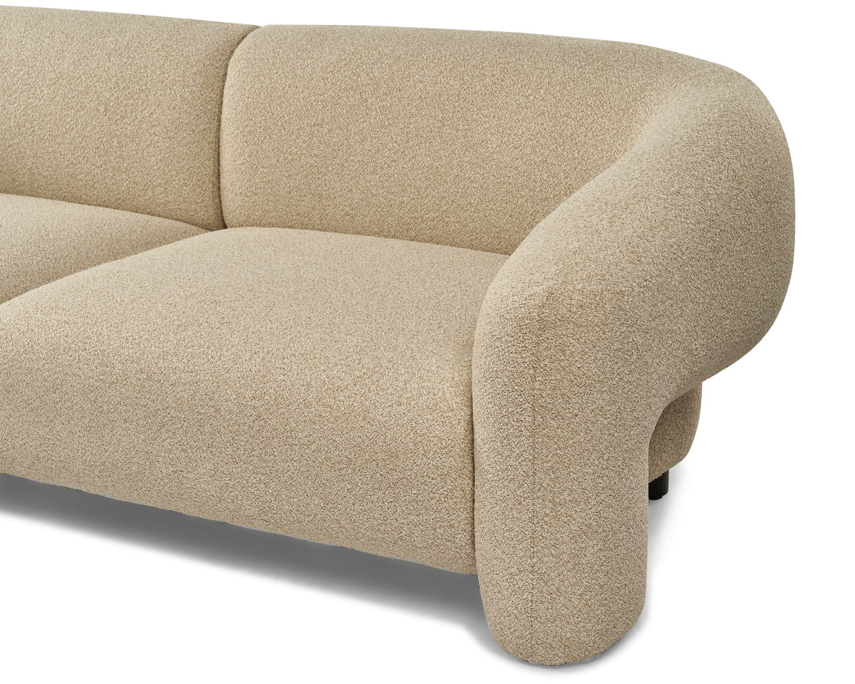 Erin Modular Sofa Right - Capela Sand/ Black Liang & Eimil