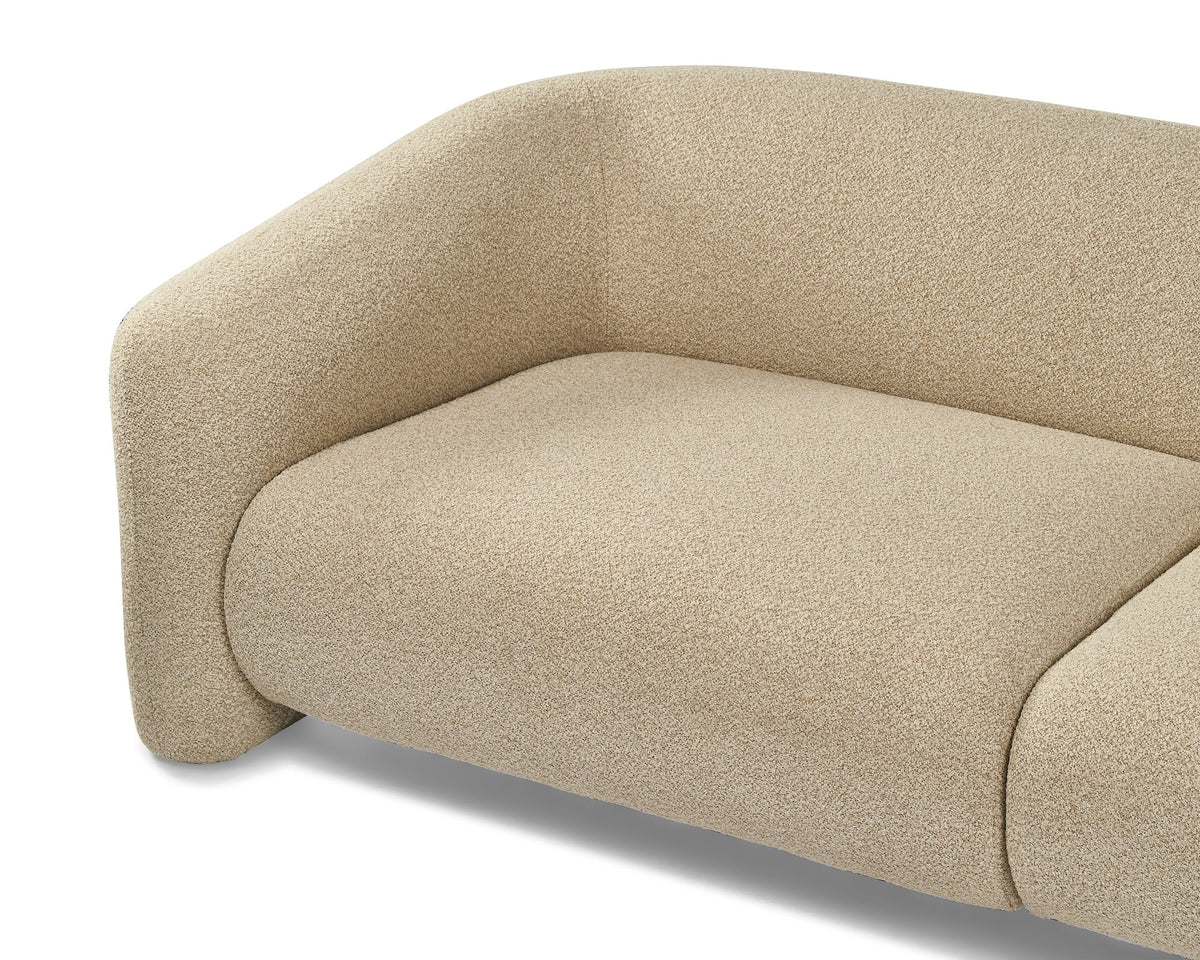 Erin Modular Sofa Right - Capela Sand/ Black Liang & Eimil
