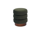Trace Footstool - Hopper Moss | Mid Brown Oak Sold Wood (Crib 5) by Liang & Eimil