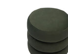 Trace Footstool - Hopper Moss | Mid Brown Oak Sold Wood (Crib 5) by Liang & Eimil