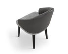 Agadir Dining Chair (Crib 5) - Kelpa Grey/Vegan Grey Leather Liang & Eimil
