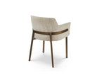 Tessa Dining Chair (set of 2) - (Crib 5) Field Beige Fabric & Hairline Antique Brass by Liang & Eimil