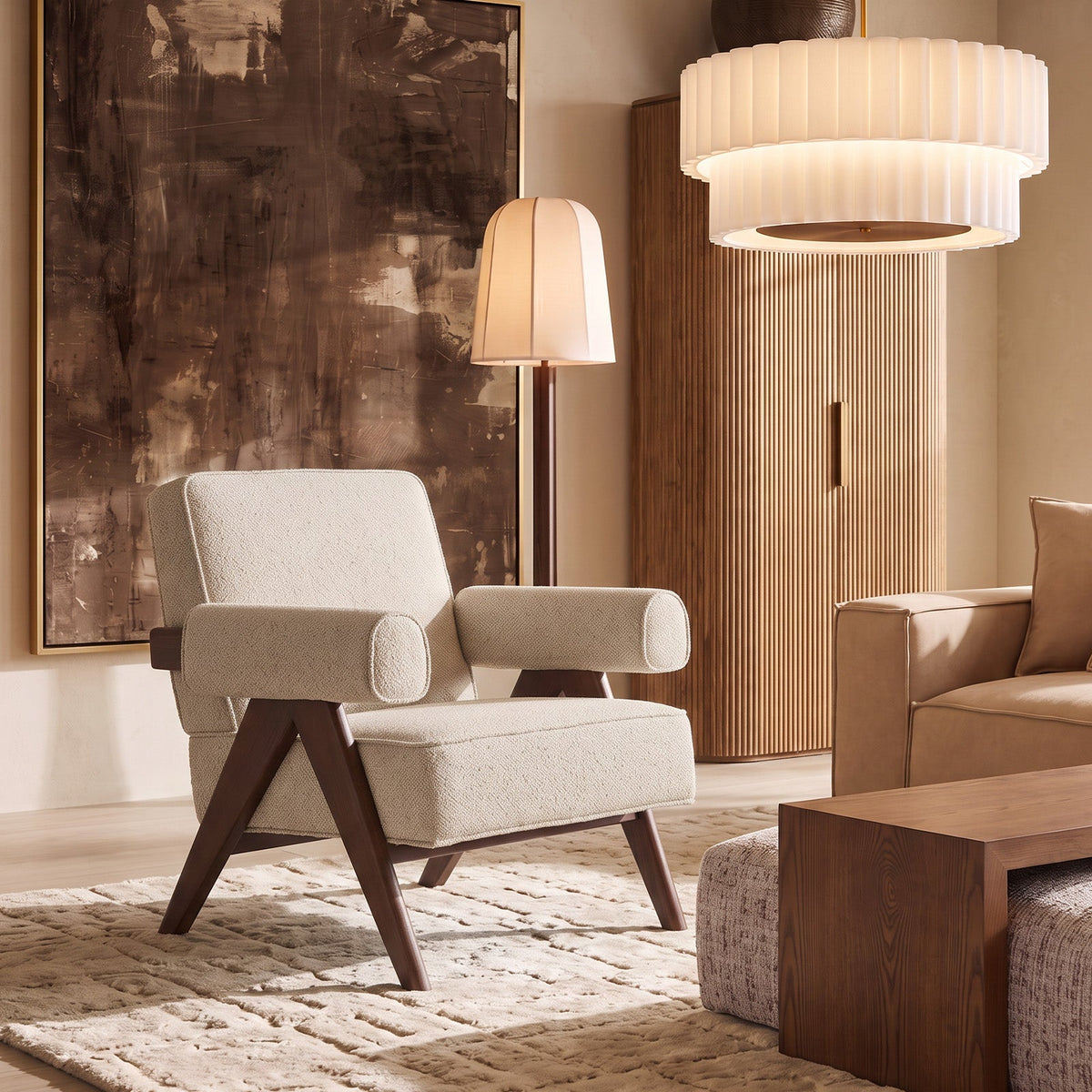 Harper Occasional Chair - (Crib 5) Capella Sand Liang & Eimil