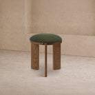 Lia Foot Stool - (Crib 5) Hopper Moss & Brushed Brown by Liang & Eimil
