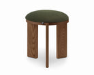 Lia Foot Stool - (Crib 5) Hopper Moss & Brushed Brown by Liang & Eimil