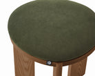 Lia Foot Stool - (Crib 5) Hopper Moss & Brushed Brown by Liang & Eimil