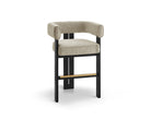Tilda Bar Stool – Colmer Silver Grain (Crib 5) Liang & Eimil