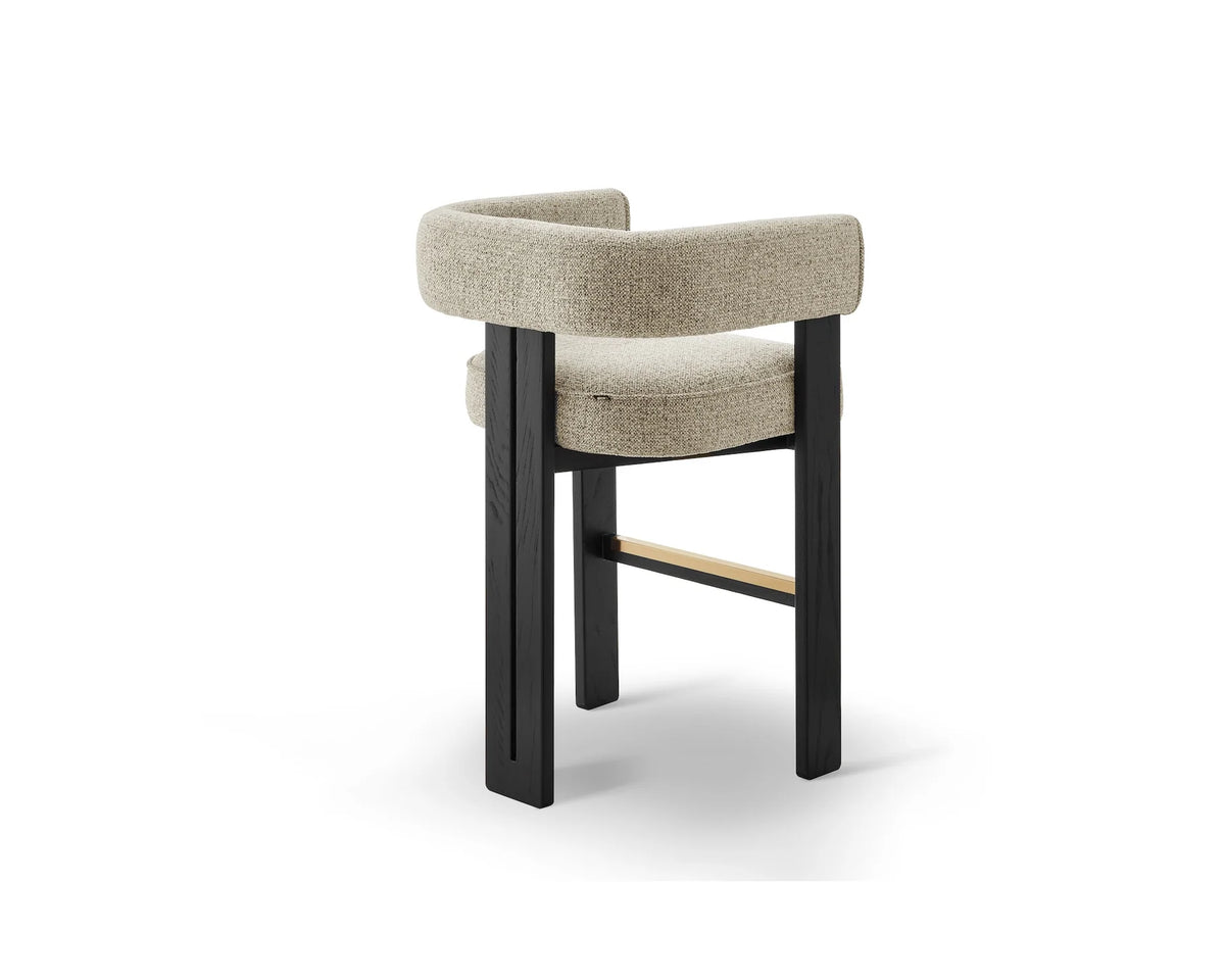 Tilda Bar Stool – Colmer Silver Grain (Crib 5) Liang & Eimil