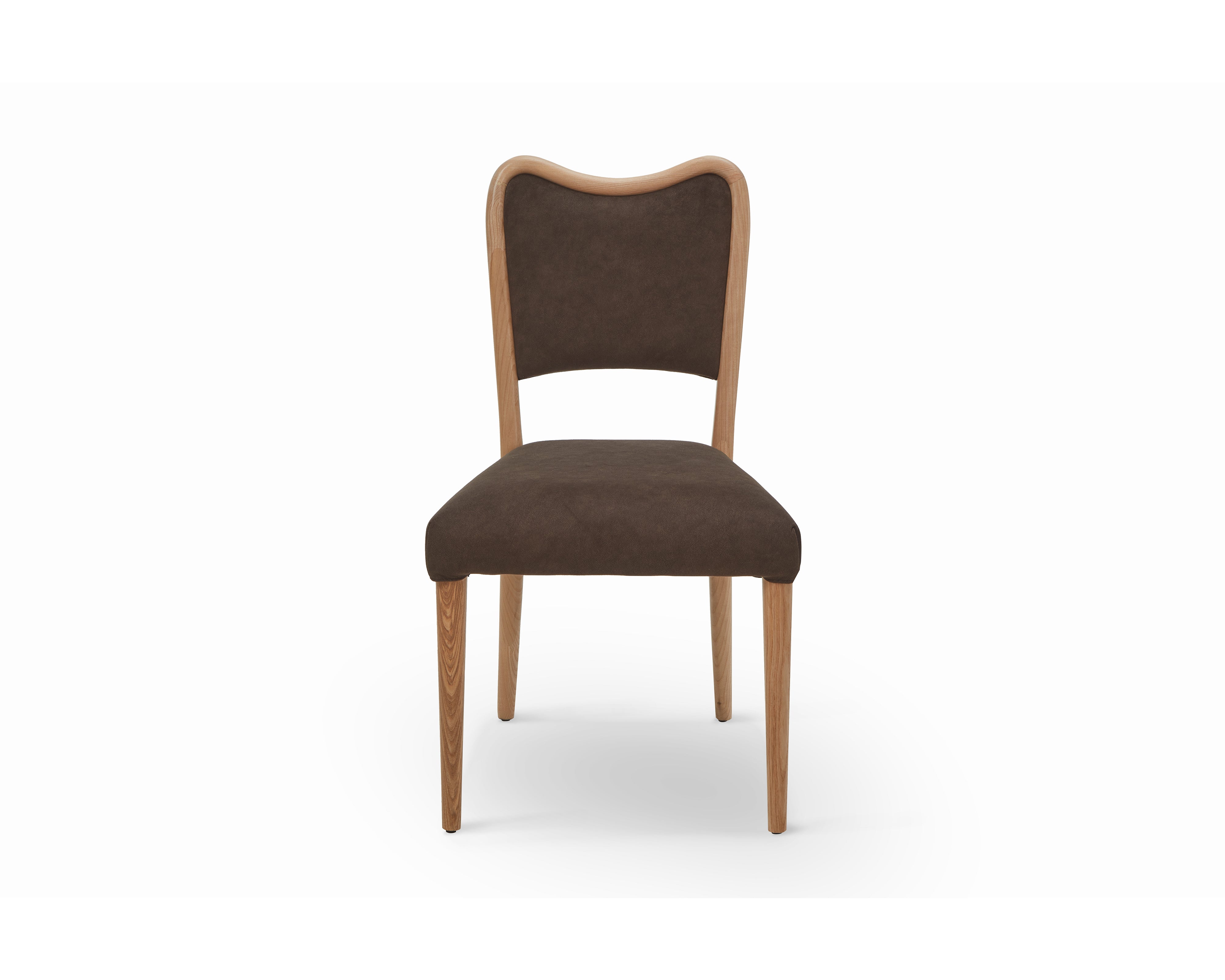 Adelaide Dining Chair - (Crib 5) Hopper Terra & Brushed Natural Wood by Liang & Eimil