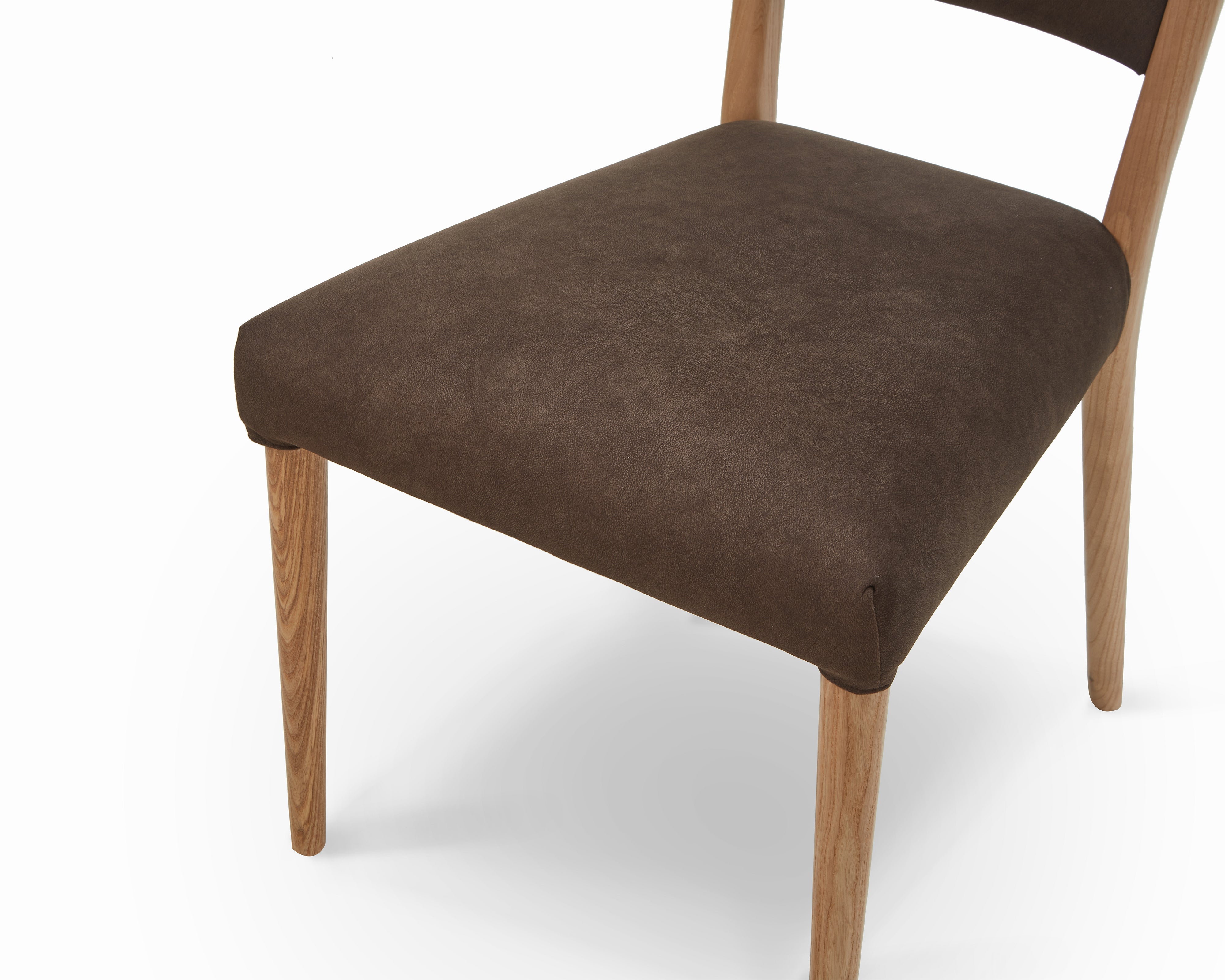 Adelaide Dining Chair - (Crib 5) Hopper Terra & Brushed Natural Wood by Liang & Eimil