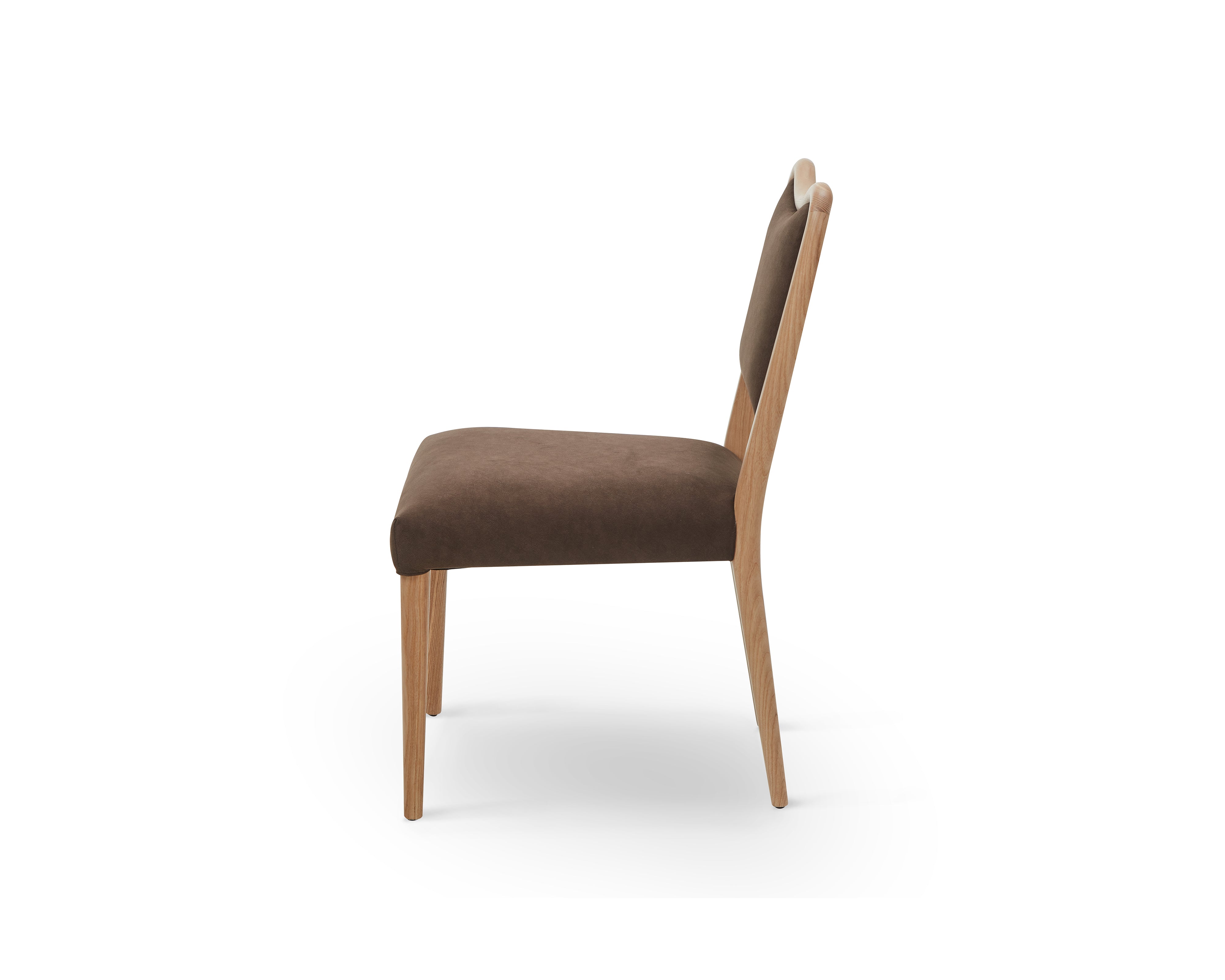 Adelaide Dining Chair - (Crib 5) Hopper Terra & Brushed Natural Wood by Liang & Eimil