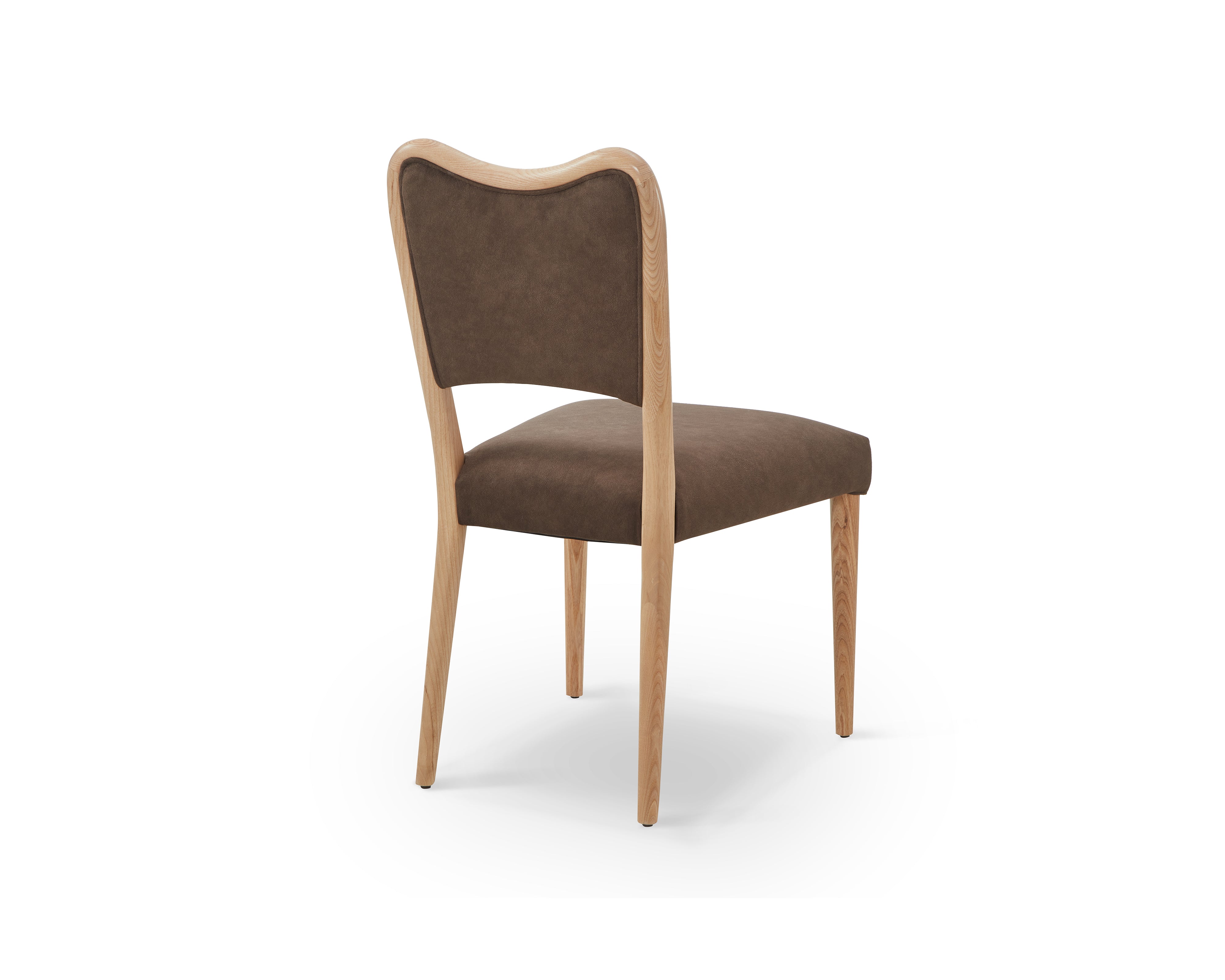 Adelaide Dining Chair - (Crib 5) Hopper Terra & Brushed Natural Wood by Liang & Eimil