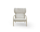 Vienne Occasional Chair - (Crib 5) Ripley Grav & Gloss Ivory by Liang & Eimil
