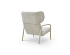 Vienne Occasional Chair - (Crib 5) Ripley Grav & Gloss Ivory by Liang & Eimil