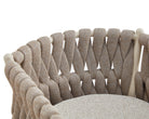 Charly Outdoor Dining Chair - (Crib 5) Forest Beige & Warm Ivory by Liang & Eimil