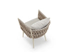 Charly Outdoor Dining Chair - (Crib 5) Forest Beige & Warm Ivory by Liang & Eimil