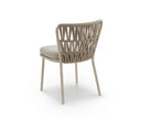 Ariana Outdoor Dining Chair (set of 2) - (Crib 5) Forest Beige & Warm Ivory by Liang & Eimil