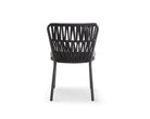Ariana Outdoor Dining Chair (set of 2) - (Crib 5) Hunter Stone and Charcoal Grey by Liang & Eimil