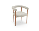 Nantes Outdoor Dining Chair - (Crib 5) Lima Beige and Walnut by Liang & Eimil
