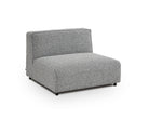 Riviera Outdoor Modular Sofa - (Crib 5) Lima Grey and Deep Charcoal by Liang & Eimil