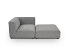 Riviera Outdoor Modular Sofa - (Crib 5) Lima Grey and Deep Charcoal by Liang & Eimil