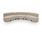 Capri Outdoor Modular Sofa - (Crib 5) Lima Beige and Deep Charcoal by Liang & Eimil