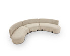 Capri Outdoor Modular Sofa - (Crib 5) Lima Beige and Deep Charcoal by Liang & Eimil