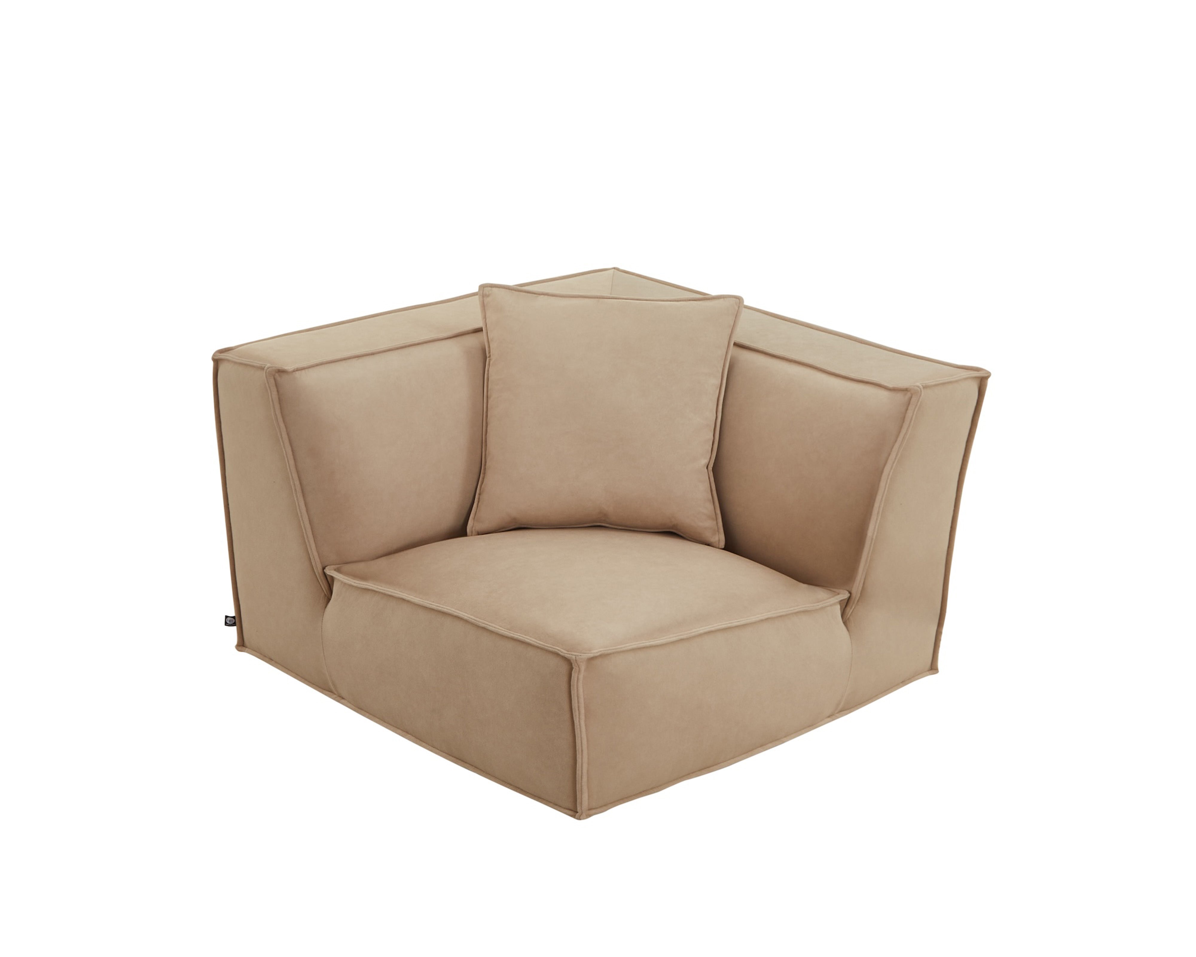 Efren Modular Sofa Corner - (Crib 5) Hopper Desert by Liang & Eimil