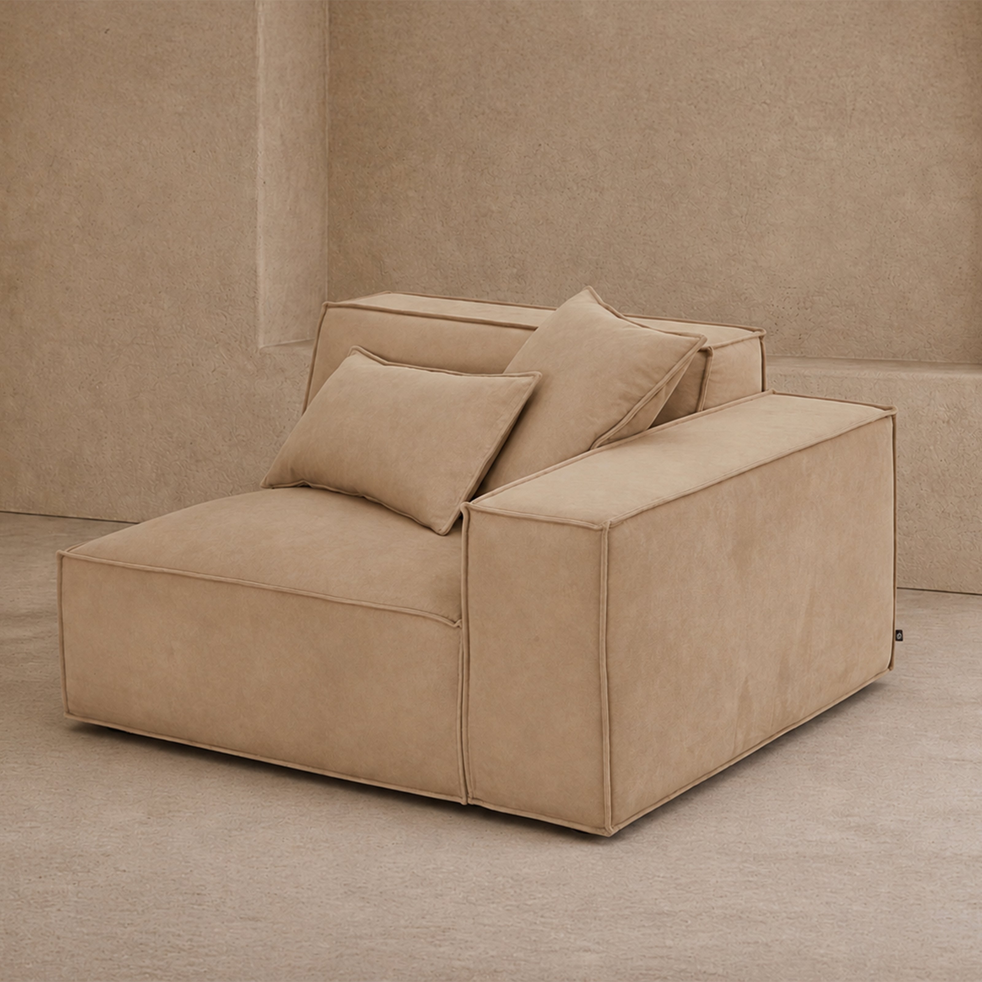 Efren Modular Sofa Left - (Crib 5) Hopper Desert by Liang & Eimil