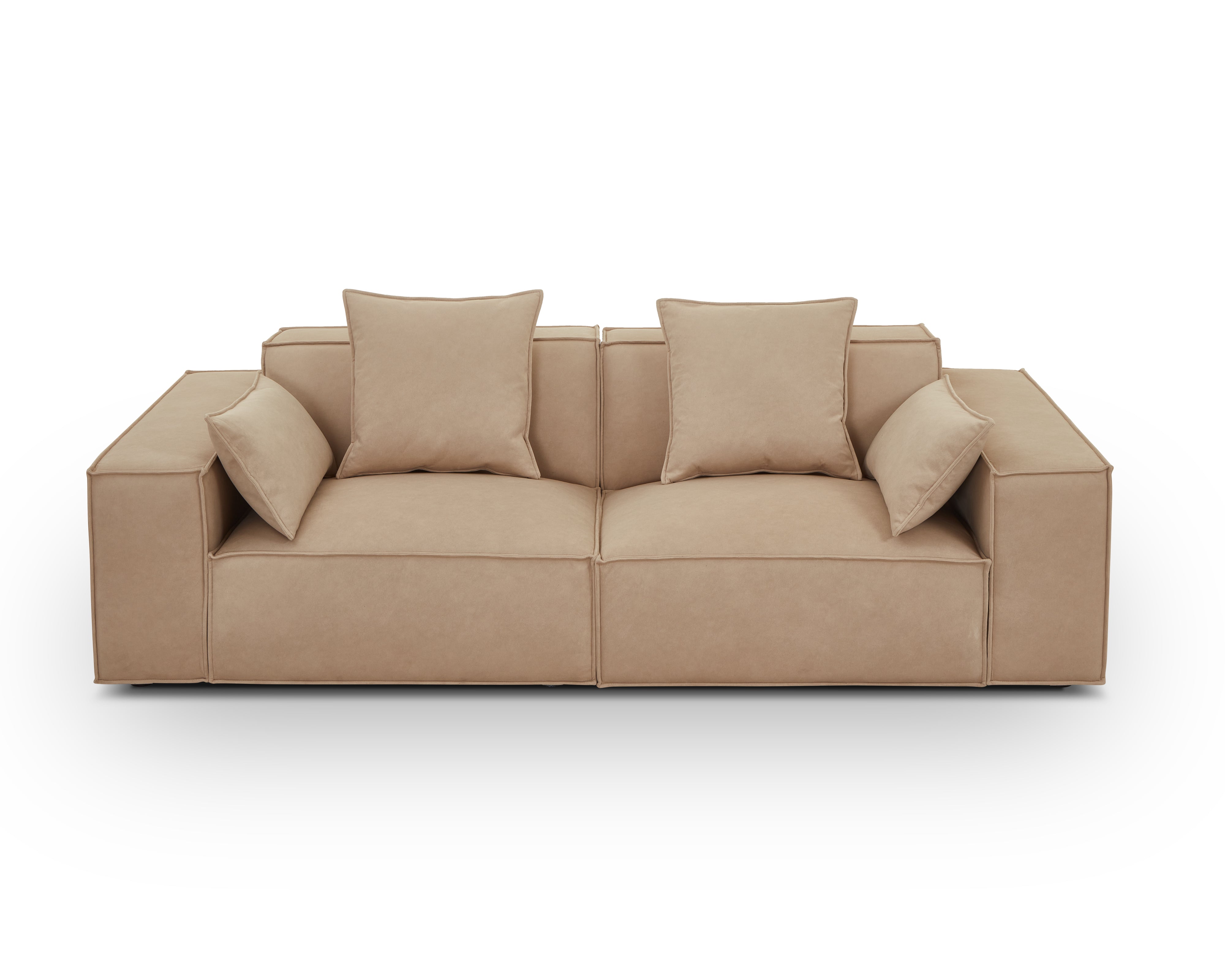 Efren Modular Sofa Right - (Crib 5) Hopper Desert by Liang & Eimil