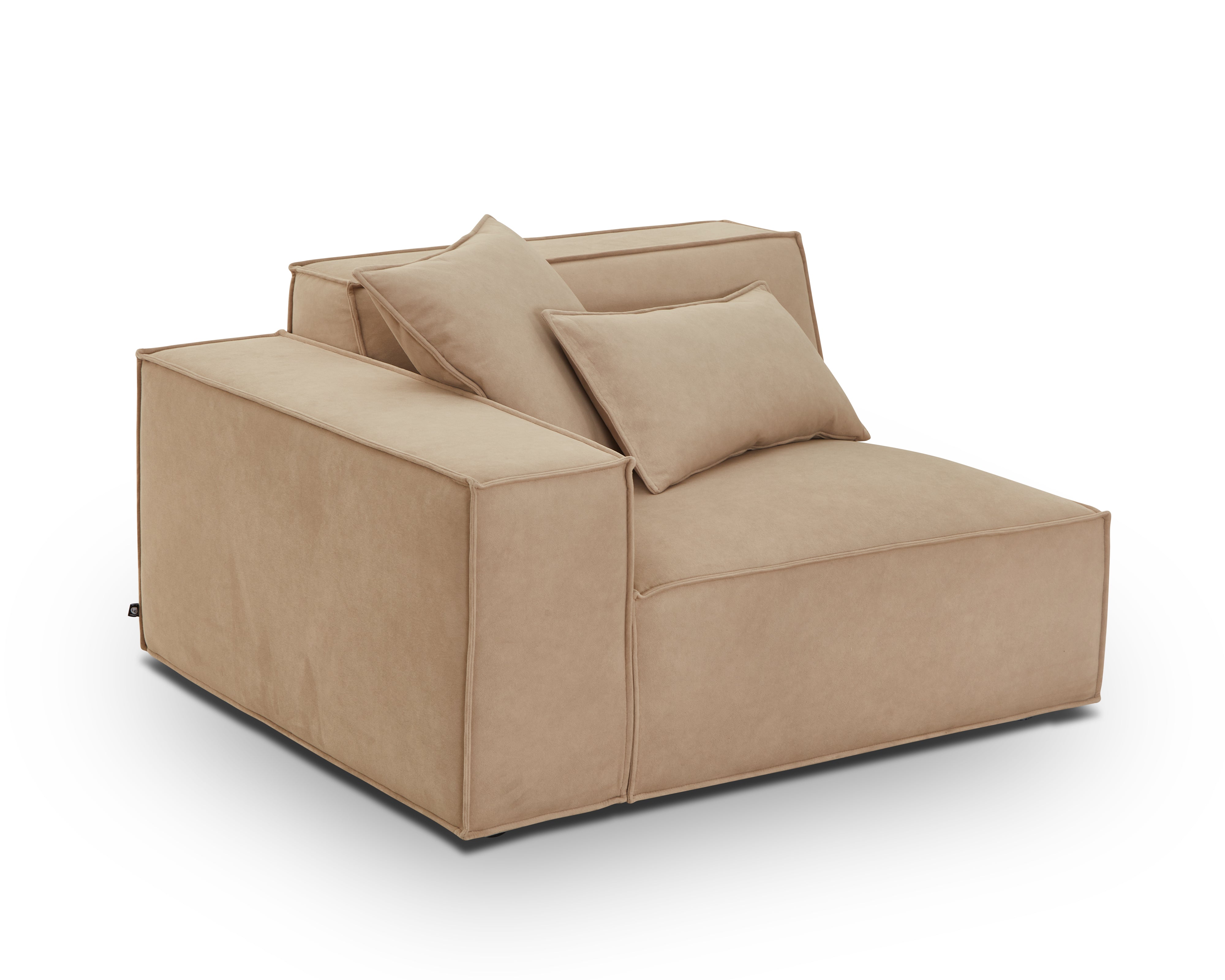 Efren Modular Sofa Right - (Crib 5) Hopper Desert by Liang & Eimil