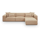 Efren Modular Sofa Ottoman - (Crib 5) Hopper Desert by Liang & Eimil