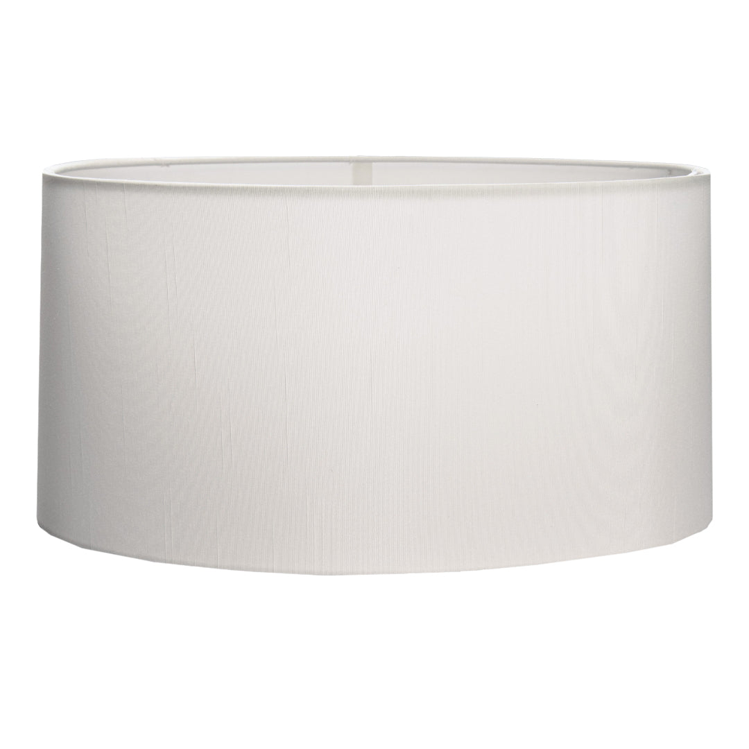 Calla Cream Tapered Oval Shade 44cm by RV Astley