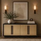 Camden Ebony Ash Wood & Brushed Brass Sideboard by Liang & Eimil