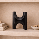 Savier Small Vase - Black Ceramic Liang & Eimil