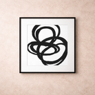 Coils II Print - Black and White Liang & Eimil