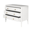 Radford White Chest of Drawers - White by D.I. Designs
