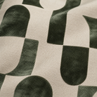 Chill Pill Sage Geometric Velvet Cushion Paul Moneypenny